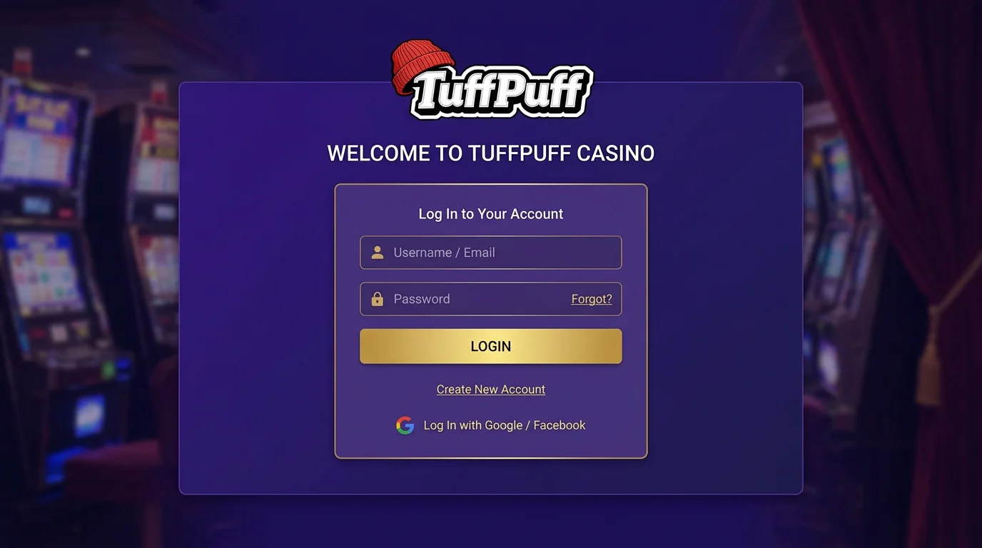 TuffPuff Casino Login